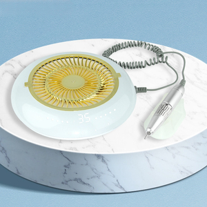 Machine à poncer les ongles 2 en 1 avec aspirateur de poussière de bureau, perceuse à ongles électrique pour le retrait du gel UV, idéale pour les salons - Product Image 3
