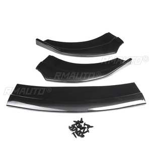 3PCS Carbon Fiber Look/Black <b>Car</b> Front Bumper Splitter Lip Body Kit Spoiler <b>Diffuser</b> Guard <b>for</b> Dodge <b>for</b> Charger SRT 2015-2019 - Product Image 2