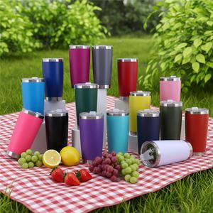 Multi Color <b>Cup</b> Mug Set 20Oz Navy Blue Silver <b>Copper</b> Olive Green Pink Black Hot Pink Stainless Steel ASM25 - Product Image 6