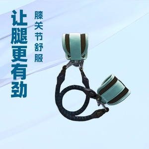 สายรัดข้อเท้ารูปตัวยู ดิลัน สำหรับการฝึกความแข็งแรง ยกน้ำหนัก ใช้ซ้ำได้ ทำจาก TPE ไนลอน ใช้ได้ทั้งชายและหญิง พร้อมตัวล็อคแบบตะขอและห่วง - Product Image 4