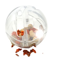 Accessoires pour perroquets, mangeoire ronde pour oiseaux en PP + acier inoxydable sans BPA, écologique, peut être accrochée à l'intérieur ou à l'extérieur de la cage à oiseaux