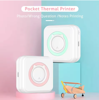 Imprimante photo thermique de poche portable C15 Mini, 200 dpi, connexion sans fil BT, impression d'étiquettes pour IOS/Android