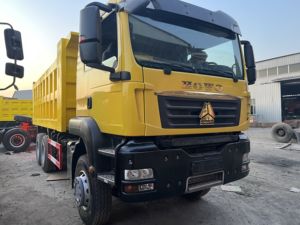 Camion léger diesel Howo 6x4 Euro 2, nouveau camion benne minier 10 roues, capacité de charge 11-20T, direction à gauche, caméra arrière, 251-350HP, 6-8L - Product Image 2
