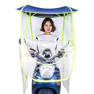 Full Body Sun Shade <strong>Rain</strong> Folding Waterproof Motorbike Umbrella <strong>Rain</strong> <strong>Cover</strong> for Bicycle <strong>Motorcycle</strong> Electric - Product Image 3