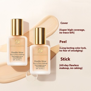 Kem trang điểm giữ lớp trang điểm lâu trôi Authentic Double Wear của Estée Lauder -1W1 Bone & 2C0 Cool Vanilla |   Kiểm soát dầu 24H, nhà phân phối miễn thuế - Product Image 3