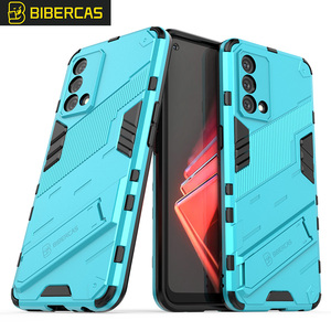 เคสโทรศัพท์เกราะกันกระแทก TPU + PC แบบบางพิเศษสำหรับ <span class=keywords><strong>OPPO</strong></span> Reno 6 pro/plus K9 & realme V13 5g พร้อมขาตั้ง - Product Image 5