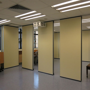 Cloison de séparation coulissante pour salle de banquet, cloison en <span class=keywords><strong>bois</strong></span>, séparateur de pièce, cloison amovible - Product Image 5