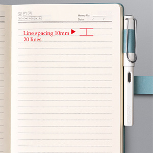 Cahier Premium 1 pièce avec marque-page ruban en forme de U, couverture souple Emed, tête de cerf, plusieurs couleurs (vert, gris), parfait pour - Product Image 4