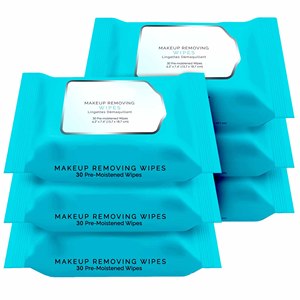 Lingettes nettoyantes <span class=keywords><strong>pour</strong></span> le visage à usage quotidien, en <span class=keywords><strong>tissu</strong></span> non tissé, <span class=keywords><strong>pour</strong></span> le démaquillage et le nettoyage en profondeur de la peau du visage - Product Image 1