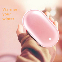 OEM 2020 Banque d'alimentation pour chauffe-mains Banque de batteries pour cadeaux promotionnels de vacances en petite quantité avec fonction de chauffe-mains