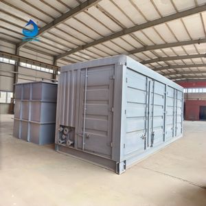 Planta de Tratamiento de Aguas Residuales Industriales, Incluye Bomba, Motor y PLC, para Efluentes de Mataderos y Aguas Residuales Domésticas - Product Image 3