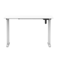 Nouveau bureau debout électrique à moteur unique 2025, cadre de bureau réglable en hauteur, bureau assis-debout, mobilier de bureau moderne pour la maison