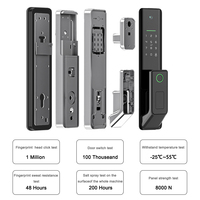 Eseye OEM/ODM Tuya App Wifi Cerradura Inteligente NFC Cerradura de puerta inteligente automática con cámara 5050 Código de mortaja electrónica