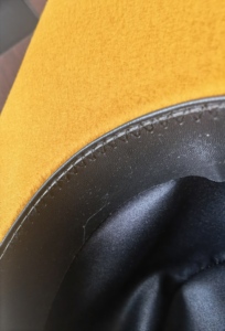 WV037 Nuevo Diseño de Sombreros Fedora Estilo Vaquero Color Dorado para Iglesia, Aire Libre y Uso Casual - Product Image 4