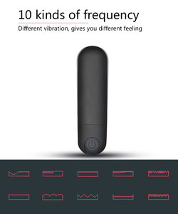 Nuovo 10-Speed impermeabile Wireless telecomando in Silicone USB vibratore Mini proiettile doppio amore per l'uovo giocattolo del sesso per le donne Vagina vibratore - Product Image 2