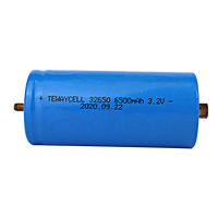 Batterie au lithium rechargeable 3.2V 32650 de qualité A+ à haut débit, 6000mAh, batterie Lifepo4 32700 avec borne à vis