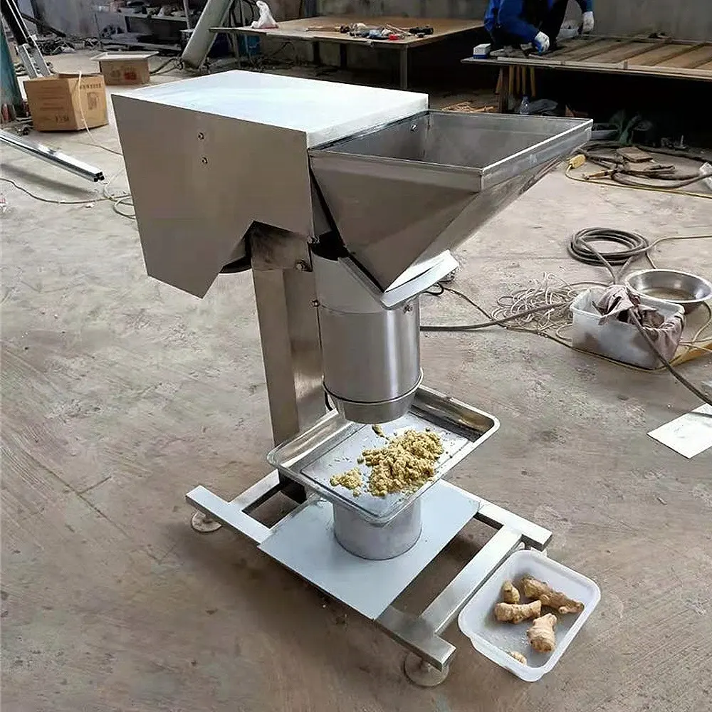 ماكينة ثوم مفرود ماكينة سحق البصل ومعالج الزنجبيل ماكينة طحن طعام