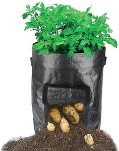 <span class=keywords><strong>Sac</strong></span> de culture de tomates PE avec pochettes à l'envers jardin maison <span class=keywords><strong>balcon</strong></span> plante légumes sacs de culture - Product Image 1