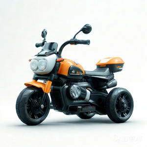 Детский Электрический мотоцикл, 6 В, 4,5 батарея, <span class=keywords><strong>3</strong></span>-колесный Пластиковый мотоцикл, игрушечный Детский Электрический мотоцикл для <span class=keywords><strong>2</strong></span>-7 лет - Product Image 1