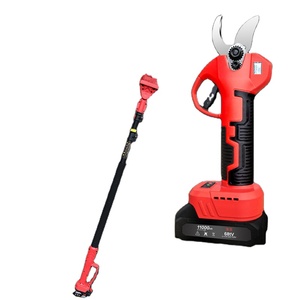 Scie à élaguer télescopique sans fil 21V au lithium pour jardiniers, cisaille de jardin à long manche - Product Image 2