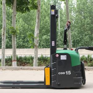 Hete verkoop semi-elektrische stapelwagen 2 ton palletstapelaar 1,5 ton 3 meter stapelen goedkope prijs lange levensduur - Product Image 2