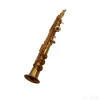 Eastern Music Brand Factory Direct Gold Lacquer Matte Finish Brass Body Rust Resistant Bakelite Head Bb Straight Saxophone