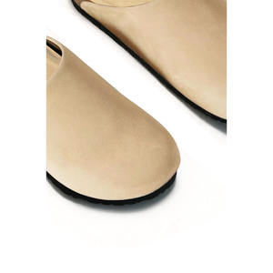 Kadın terlik rahat slaytlar Flip-flop terlik yuvarlak ayak yeni tasarım kemer desteği mantar sandalet - Product Image 5