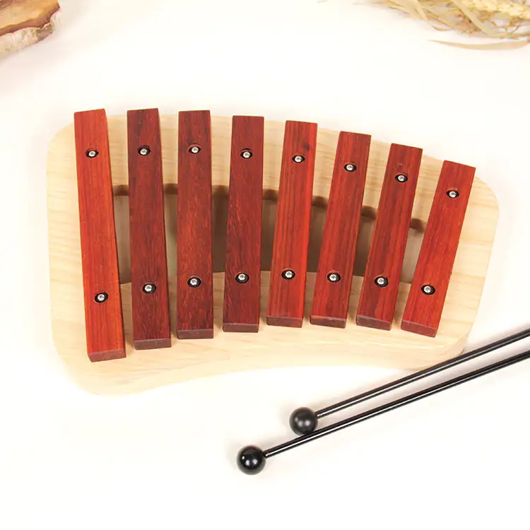 Children Baby Music Instrument Toy Eight-notes Wooden Xylophone Premium