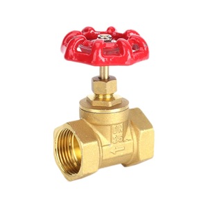 Vanne d'arrêt en laiton sur mesure DN15 20 25 avec structure à diaphragme, vanne à bille à double filetage interne 4/8/8/1 pouce - Product Image 1