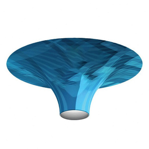 Hiển thị quảng cáo SKYBOX tròn với một biểu ngữ treo trên trần nhà - Product Image 6