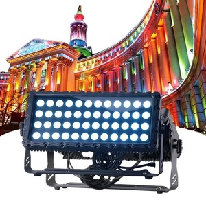 Hữu ích cho các công ty cho thuê chiếu sáng để sử dụng trong các tour du lịch lễ hội sự kiện lớn 48x10W RGBW 4in1 <span class=keywords><strong>LED</strong></span> màu thành phố IP65 ánh sáng lũ - Product Image 2