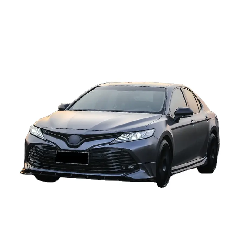 Runde Car Modification For 2018-2020 Toyota Camry 8th Generation Body Kit Front Rear Lip Side Skirt Front Rear Wrap Angle
