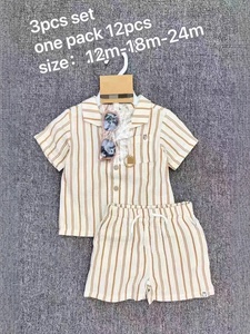 Nuevos <span class=keywords><strong>Conjuntos</strong></span> de 3 Piezas de Ropa al por Mayor para Hombres, Mujeres, Niños y Bebés, Incluye Top, Pantalones y Gafas, Atuendo con Estilo - Product Image 3