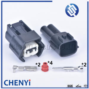 ปลั๊กหัวฉีดน้ำมันเชื้อเพลิงแบบ 2 ขา ตัวผู้หรือตัวเมีย แบบกันน้ำสำหรับรถยนต์ รุ่น 6189-0773 สำหรับ RS 090 300zx 240sx 200zx Sr20 S13 R32 - Product Image 1