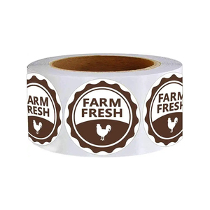 Tùy Chỉnh Dán Logo Không Thấm Nước Lá Vàng In Ấn Nhãn Rõ Ràng Dán Dập Nóng Cuộn Trong Suốt Lá Vàng Nhãn Dán Tấm - Product Image 1