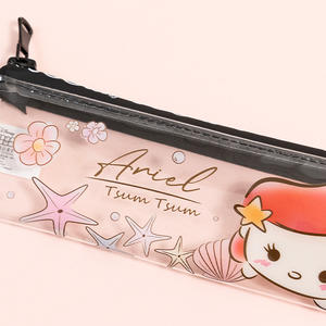 Juego de cubiertos de maquillaje de viaje con logotipo personalizado con bolsa transparente con cremallera de PVC Características impermeables para almuerzos - Product Image 4