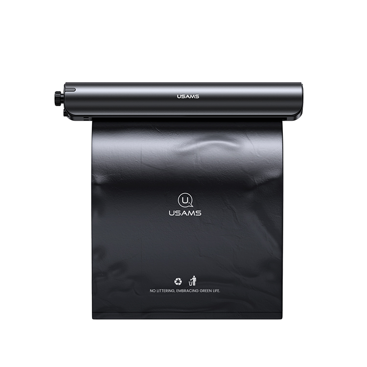USAMS ZB192 новейший одноразовый автомобильный мусорный мешок Разлагаемый PE мусорный мешок держатель мусорный бак для автомобиля