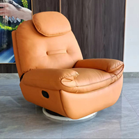 Sillón reclinable moderno para sala de estar, sillón eléctrico giratorio de lujo para el hogar, muebles de salón.