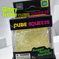 Jouet anti-stress en caoutchouc à texture marbrée, en forme de flocon de neige, cube de glace, maltose, rebond lent, soulagement du stress