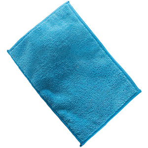 Cleaning Cloth Rectangle 23x18cm Blue Kitchen Dishwashing Towel Super Absorbent For Pots And Pans - Product Image 1