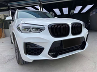 Kit carrosserie style X3M pour BMW G01, kit de conversion, calandre, embout d'échappement, diffuseur arrière, pare-chocs arrière, mise à niveau G01 X3M, sans découpe