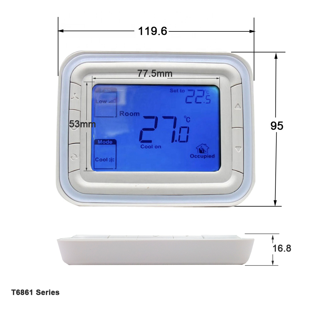 Termostato digital programable Asua WI FI – El Rey Del Clima