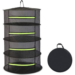 Mesh Hanging Dry <b>Net</b> for Drying Herbs Beans Flowers Food Plants Fish Grow Veg Bud Dry <b>Net</b> With Zipper - Product Image 3