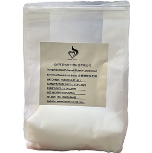 Proveedor Chino OEM: Edulcorante <span class=keywords><strong>de</strong></span> Grado Alimenticio <span class=keywords><strong>de</strong></span> Alta Calidad, Mezcla <span class=keywords><strong>de</strong></span> Eritritol, <span class=keywords><strong>Stevia</strong></span> y Fruta del Monje, 99.5-100.5% <span class=keywords><strong>de</strong></span> Pureza, para Uso en Bebidas y Dulces - Product Image 2
