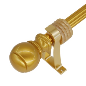 <span class=keywords><strong>Tringle</strong></span> à <span class=keywords><strong>Rideau</strong></span> en aluminium Ensembles Accessoires Double Supports de <span class=keywords><strong>Tringle</strong></span> Nickel Champagne Ronde En Relief 28mm 32mm <span class=keywords><strong>Tringle</strong></span> à <span class=keywords><strong>Rideau</strong></span> En Gros - Product Image 4