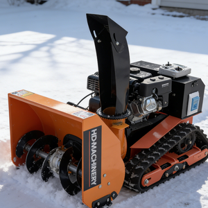 Residential Gas-Powered Winter Snow Blower Specifically Designed for Effective Removal Simple Flat Blade Structure One Piece Bla - Product Image 5
