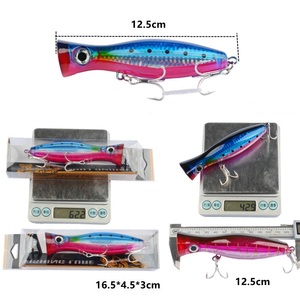 Nouveauté - Leurre flottant artificiel super grand et rigide en ABS PVC pour la pêche en eau salée - Product Image 6