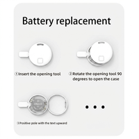 Localisateur de clés intelligent étanche pour suivi GPS, mini traqueur anti-perte pour sacs, essentiels quotidiens et enfants