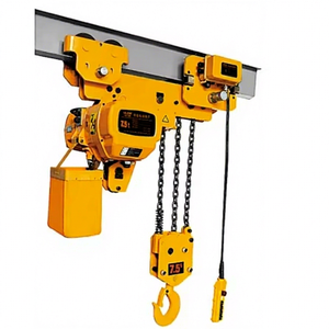 รอกโซ่ไฟฟ้า 1 ตัน รอกเครน 5 ตัน รอกโซ่ไฟฟ้าสำหรับงานก่อสร้างแบบวงเวียน พร้อมตะขอ - Product Image 1