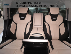 GBT Patrol Y62 Parts Kit de carrosserie pour sièges de voiture de luxe à quatre places électriques réglables pour Nissan Patrol Y62 Model - Product Image 5